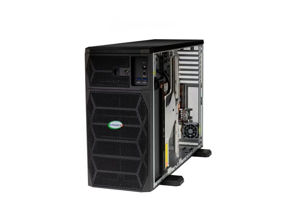 Supermicro ARS-511GD-NB-LCC-01-G2 — Three-Quarter Chassis Angle
